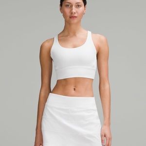 LULULEMON ATHLETICA Training Energy Long Line Sports Bra - Ribbed